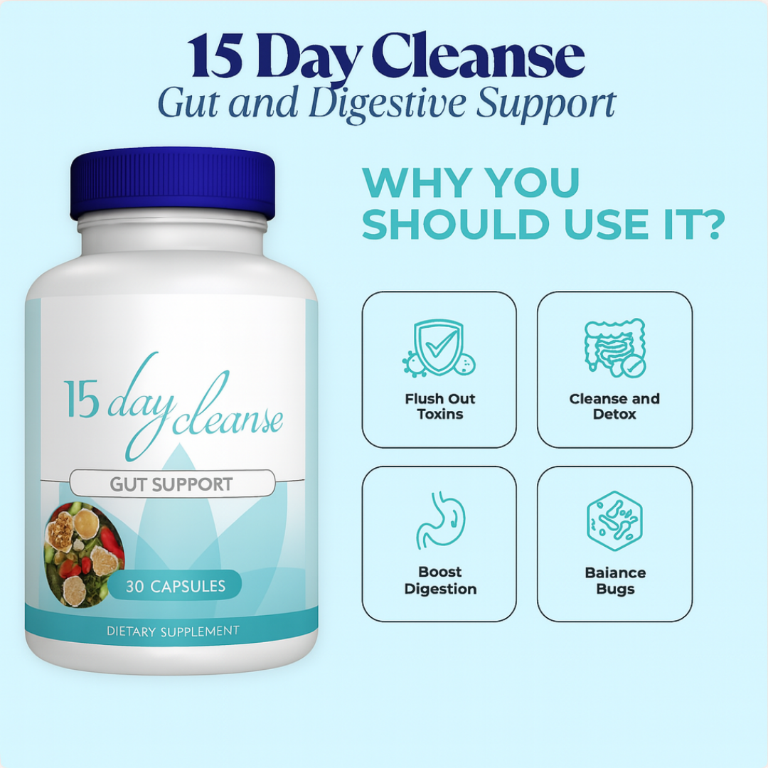 Radiant Reset – 15‑Day Gut & Colon Cleanse